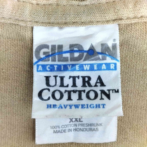 ギルダン GILDAN 00s MUSTANG 両面プリント クルーネックTシャツ メンズ import:XXL