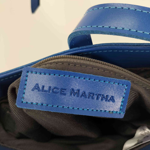 ALICE MARTHA フェイクレザー ショルダーバッグ 韓国 レディース
