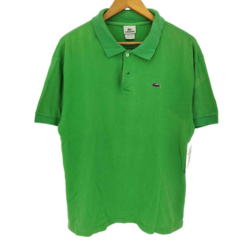 ラコステ LACOSTE 90s-00s ペルー製 ロゴワッペン 鹿の子ポロシャツ メンズ 5