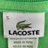 ラコステ LACOSTE 90s-00s ペルー製 ロゴワッペン 鹿の子ポロシャツ メンズ 5