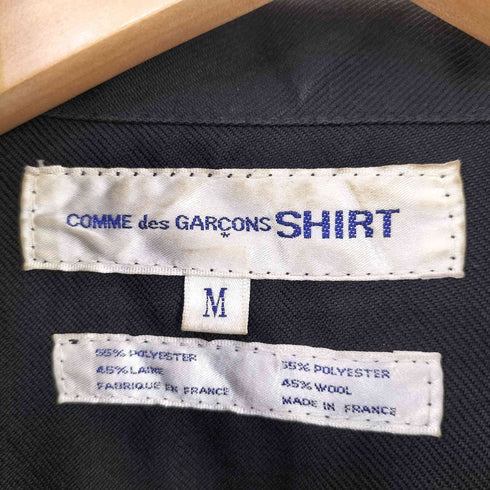 コムデギャルソンシャツ COMME des GARCONS SHIRT MADE IN FRANCE ポリウールトラッカージャケット メンズ JPN:M