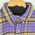 ザラ ZARA CONTRAST CHECKED SHIRT メンズ import:M