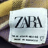 ザラ ZARA CONTRAST CHECKED SHIRT メンズ import:M