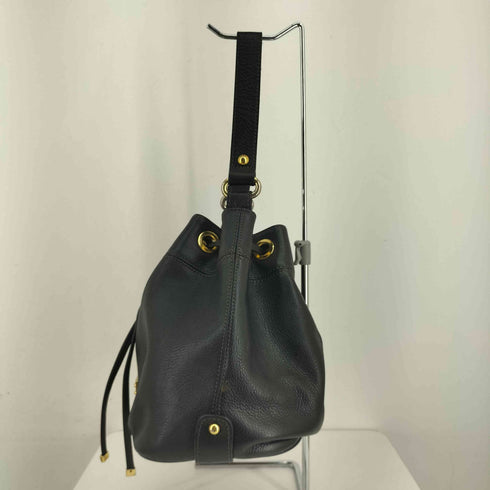 ブルーレーベルクレストブリッジ BLUE LABEL CRESTBRIDGE ソフトレザー バケットバッグ レディース