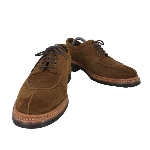 グレンソン GRENSON パーシースエードエプロンシューズ メンズ 8 1/2