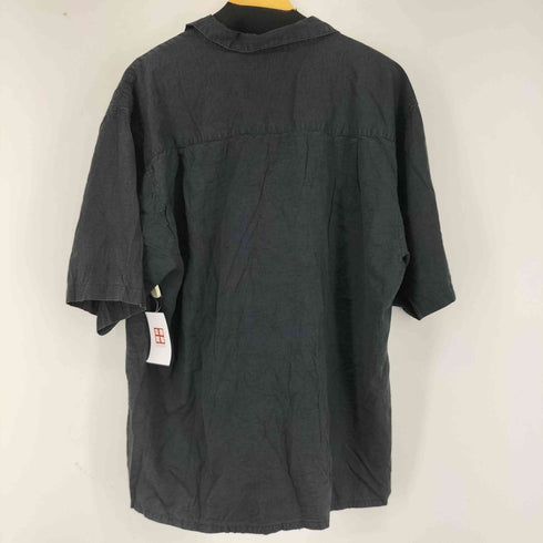 オーシャンパシフィック Ocean Pacific コットンレーヨン オープンカラー S/S シャツ 絣 メンズ import:XL