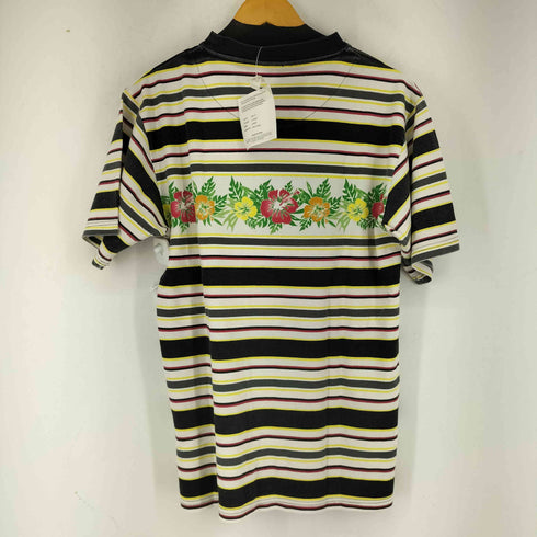 Lightning Bolt 鹿の子ボーダーアロハ S/S Tシャツ メンズ import:L