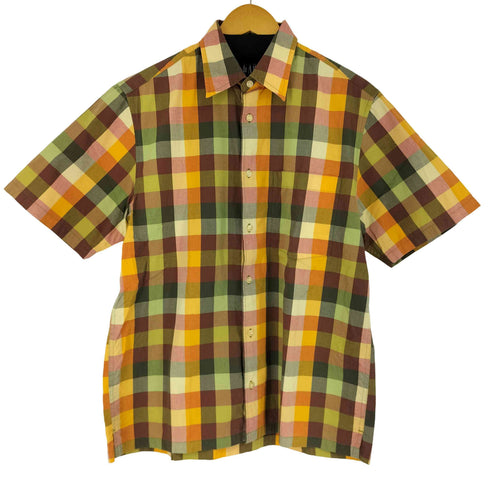 ギャップ Gap OLD GAP チェック S/S シャツ ボックス メンズ import:S