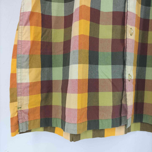 ギャップ Gap OLD GAP チェック S/S シャツ ボックス メンズ import:S