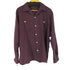 50-60S Lamella オープンカラーチェック L/S シルクシャツ メンズ 16 1/2