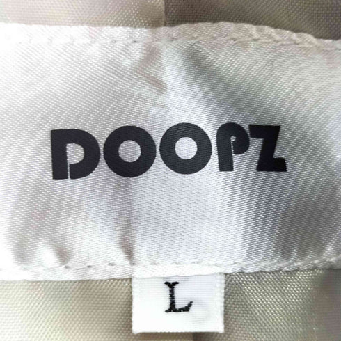 ドープス DOOPZ レーヨン混ステンカラーコート メンズ import:L
