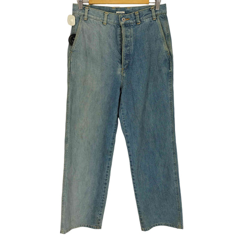 ISSUETHINGS 半身日焼け加工 デニムパンツ メンズ JPN:1