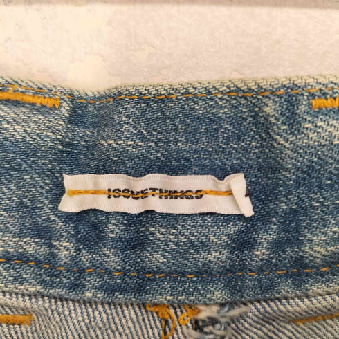 ISSUETHINGS 半身日焼け加工 デニムパンツ メンズ JPN:1