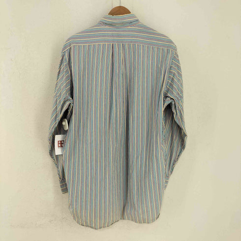 KENNETH GORDON USA製 ストライプ BDシャツ メンズ 16-33