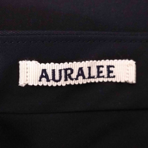 オーラリー AURALEE LIGHT WOOL MAX GABARDINE SLACKS メンズ JPN:4