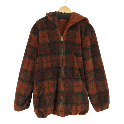 KRISTEN BLAKE USA製 リバーシブル ファーパーカージャケット メンズ import:L