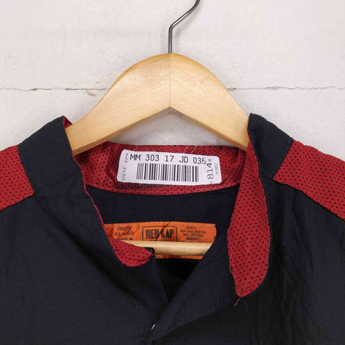 レッドキャップ RED KAP 企業ロゴプリントワークシャツ メンズ JPN:XL