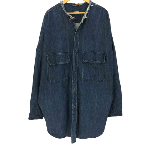 キャピタル KAPITAL 16ss 12ozデニム CPO スラッピー シャツコート メンズ JPN:L