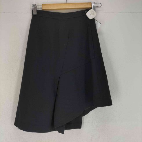 コムデギャルソン COMME des GARCONS 80S AD表記無 切替ウールスカート レディース JPN:M