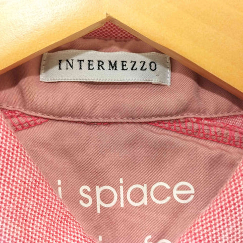 インターメッツォ INTERMEZZO 半袖鹿の子ポロシャツ メンズ L