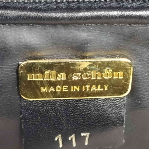 ミラショーン mila schon レザーハンドバッグ レディース