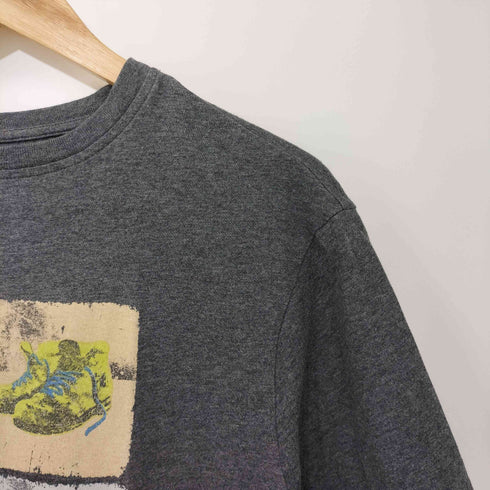 メレル MERRELL フロントプリントクルーネックTシャツ メンズ S