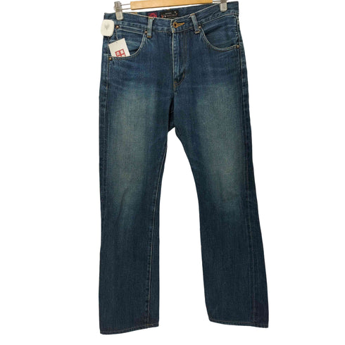 bPr SPORTWEAR 90-2000s ストレートデニムパンツ 赤耳 隠しリベット 内股シングル セルヴィッチ メンズ S