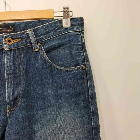 bPr SPORTWEAR 90-2000s ストレートデニムパンツ 赤耳 隠しリベット 内股シングル セルヴィッチ メンズ S