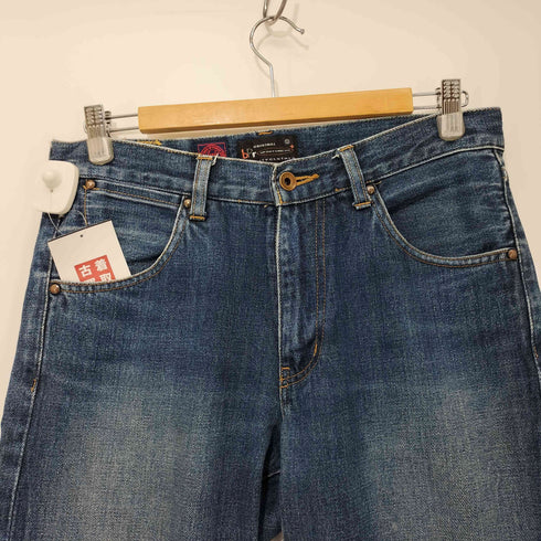 bPr SPORTWEAR 90-2000s ストレートデニムパンツ 赤耳 隠しリベット 内股シングル セルヴィッチ メンズ S