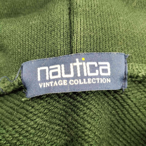 ノーティカ NAUTICA 袖ロゴ刺繍プルオーバーパーカー メンズ JPN:M