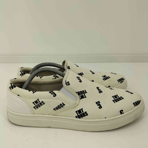 ティーエムティー TMT TMT YOURS PATTERN CANVAS SLIP-ON メンズ LL
