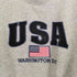USA フロッキープリントクルーネックスウェット メンズ
