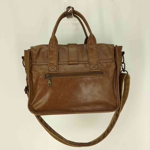 Largo 2WAY レザー ショルダーバッグ メンズ