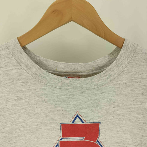 90S Hanes HEAVYWEIGHT ボディ USA製 企業ロゴ プリント S/S Tシャツ シングルステッチ メンズ import:XL