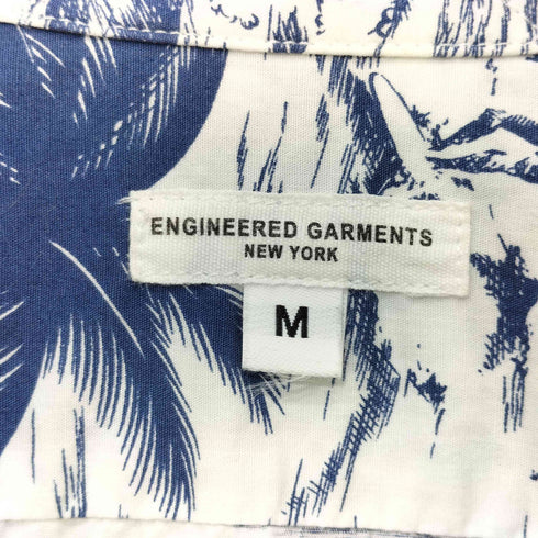 エンジニアードガーメンツ Engineered Garments オープンカラー長袖アロハシャツ メンズ M