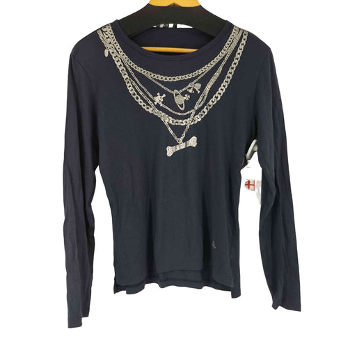 ヴィヴィアンウエストウッドマン Vivienne Westwood MAN フロントプリント L/S Tシャツ メンズ EUR:46