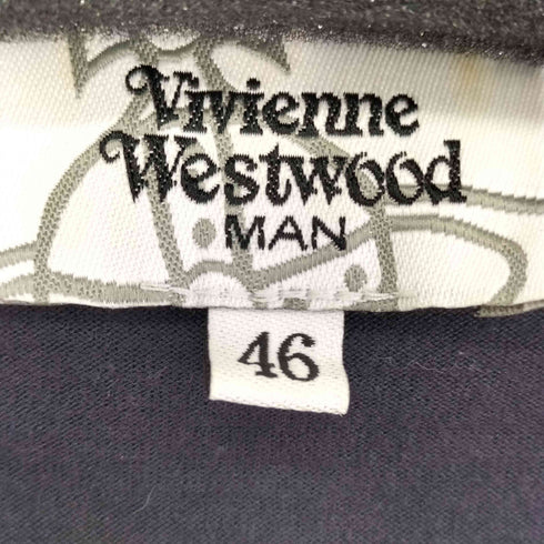 ヴィヴィアンウエストウッドマン Vivienne Westwood MAN フロントプリント L/S Tシャツ メンズ EUR:46