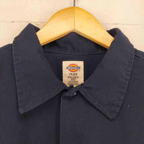 ディッキーズ Dickies FLEX ワークシャツ メンズ 2XL