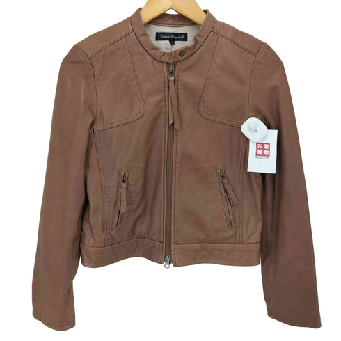 アーバンリサーチ URBAN RESEARCH ラムレザー シングル ライダース ジャケット レディース JPN:36