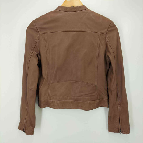 アーバンリサーチ URBAN RESEARCH ラムレザー シングル ライダース ジャケット レディース JPN:36