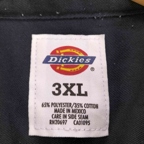 ディッキーズ Dickies FLEX ワークシャツ メンズ 3XL