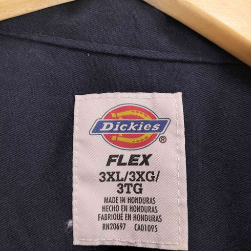 ディッキーズ Dickies FLEX ワークシャツ メンズ 3XL