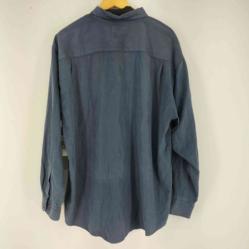 クラフトアンドバロー Croft&Barrow フェイクスエード L/S シャツ メンズ JPN:XL