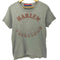 SEVESKING HARLEM シングルステッチ フロントサークルプリントクルーネック半袖Tシャツ メンズ S