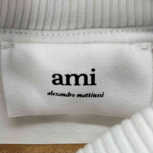 アミアレクサンドルマテュッシ AMI ALEXANDRE MATTIUSSI AMI DE COEUR L/S TEE 長袖Tシャツ ロンT ハート レディース import:XS