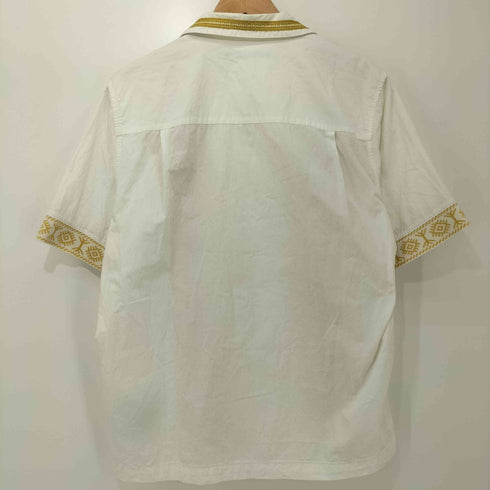 ジャーナルスタンダードトライセクト JOURNAL STANDARD TRISECT TRIBAL RIB GUATEMALA オープンカラーシャツ メンズ L