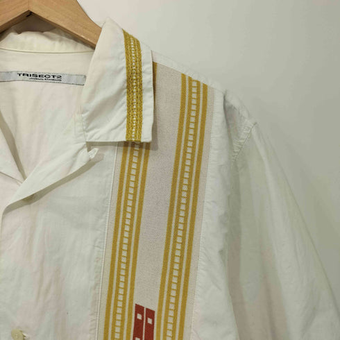 ジャーナルスタンダードトライセクト JOURNAL STANDARD TRISECT TRIBAL RIB GUATEMALA オープンカラーシャツ メンズ L