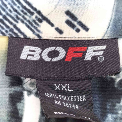 BO FF ジャズ総柄 半袖開襟シャツ メンズ JPN:XXL