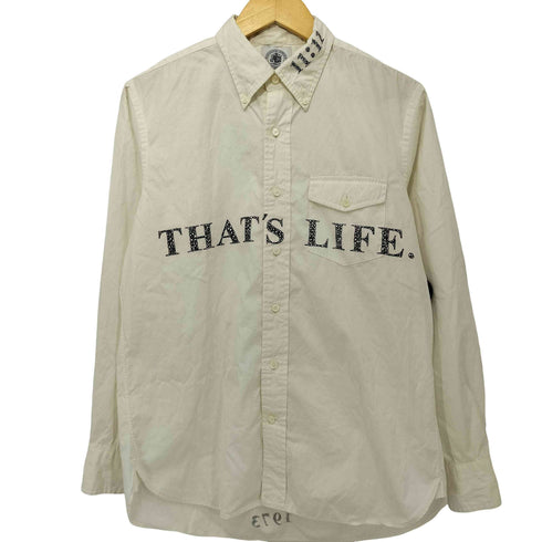 タカヒロミヤシタザソロイスト TAKAHIRO MIYASHITA The SoloIst. 20AW コラボTHAT'S LIFE 長袖シャツ メンズ 不明