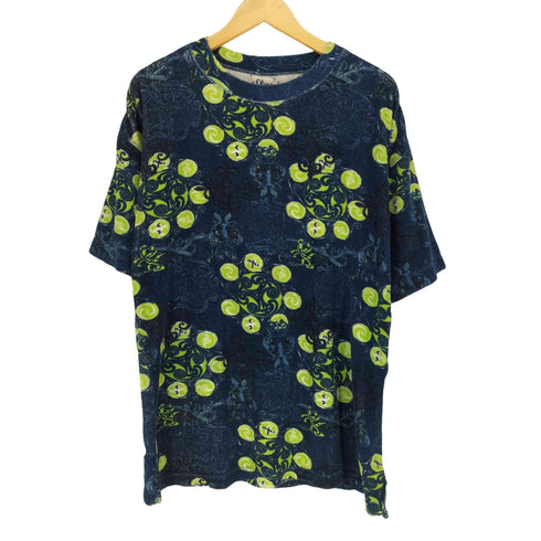S.OLIVER ユーロ 総柄 パイル地Tシャツ メンズ JPN:L